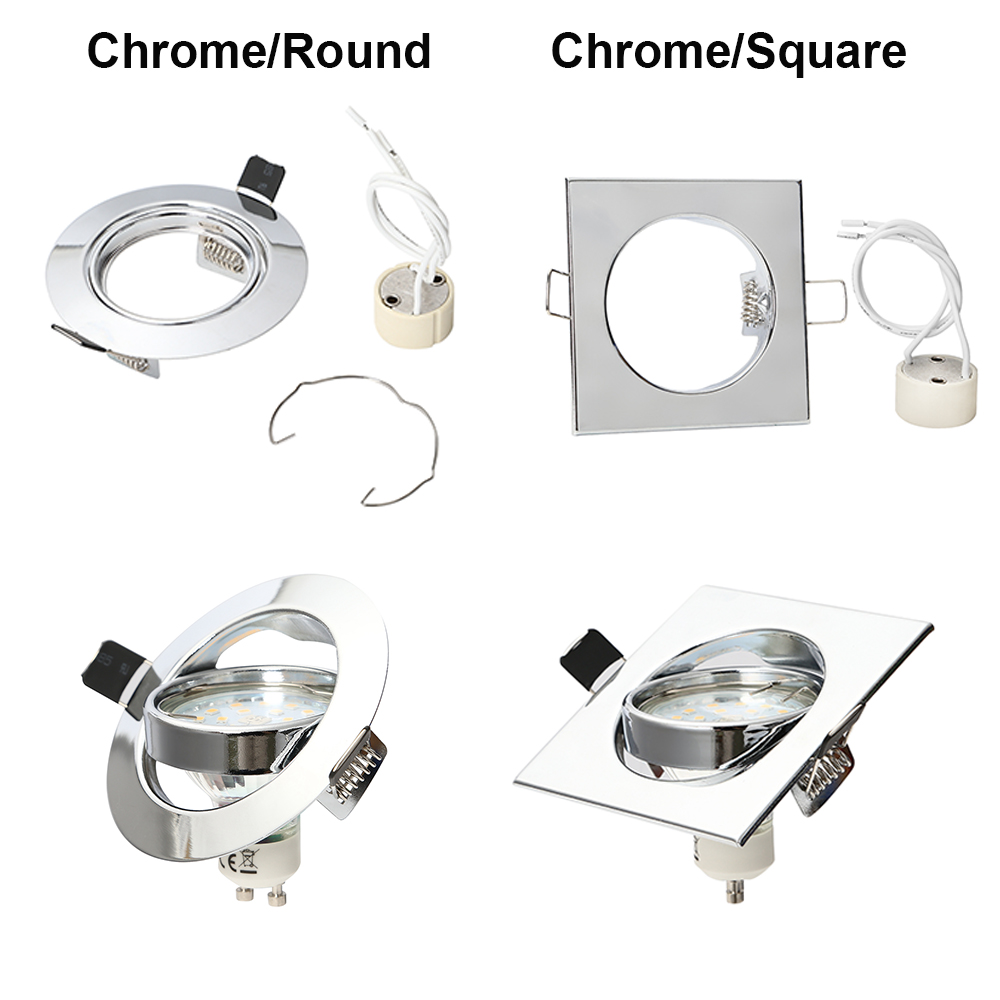 4/10X Recessed Downlight Fitting Adjustable Ceiling Light Brackets For